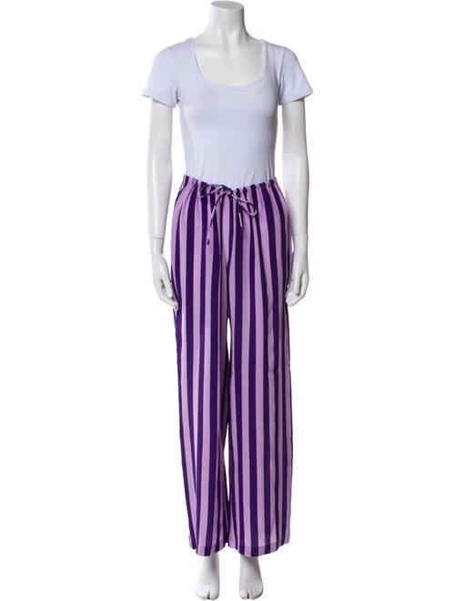 Figue Silk Striped Set