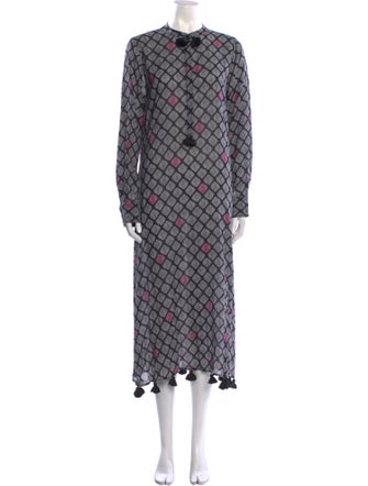 Figue Printed Long Dress