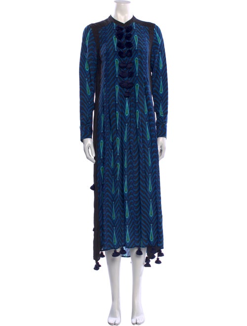 Figue Silk Long Dress