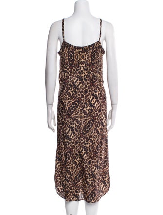 Figue Silk Midi Length Dress