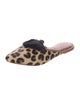 Figue Ponyhair Animal Print Mules