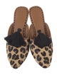 Figue Ponyhair Animal Print Mules