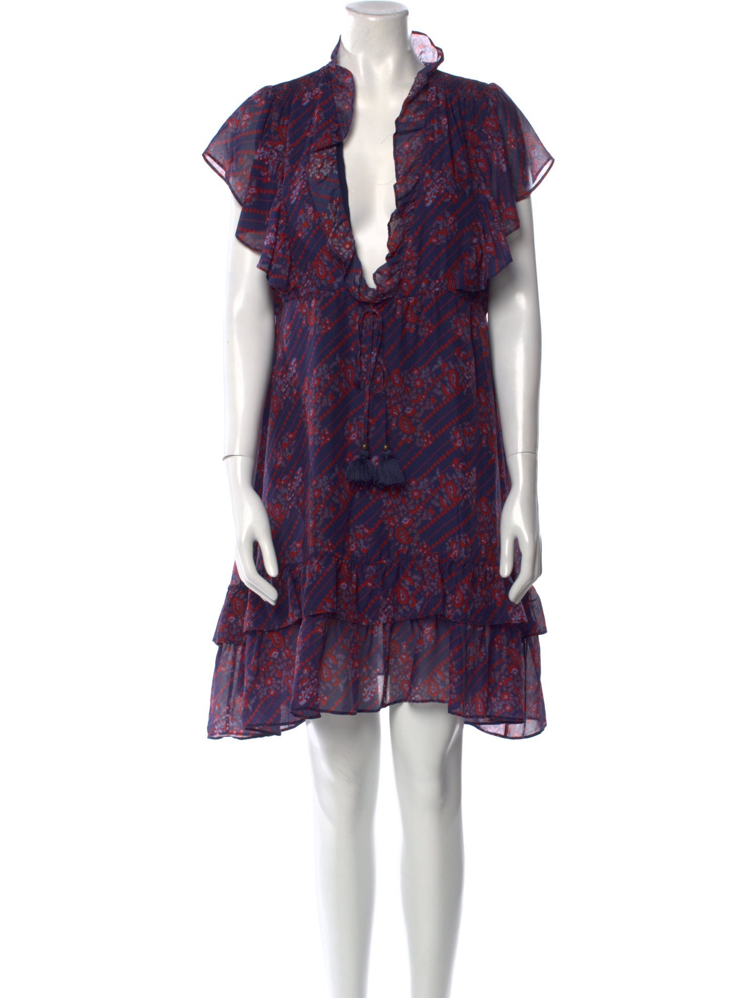 Figue Silk Mini Dress