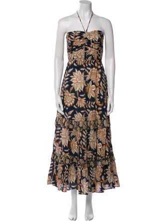 Figue Printed Midi Length Dress