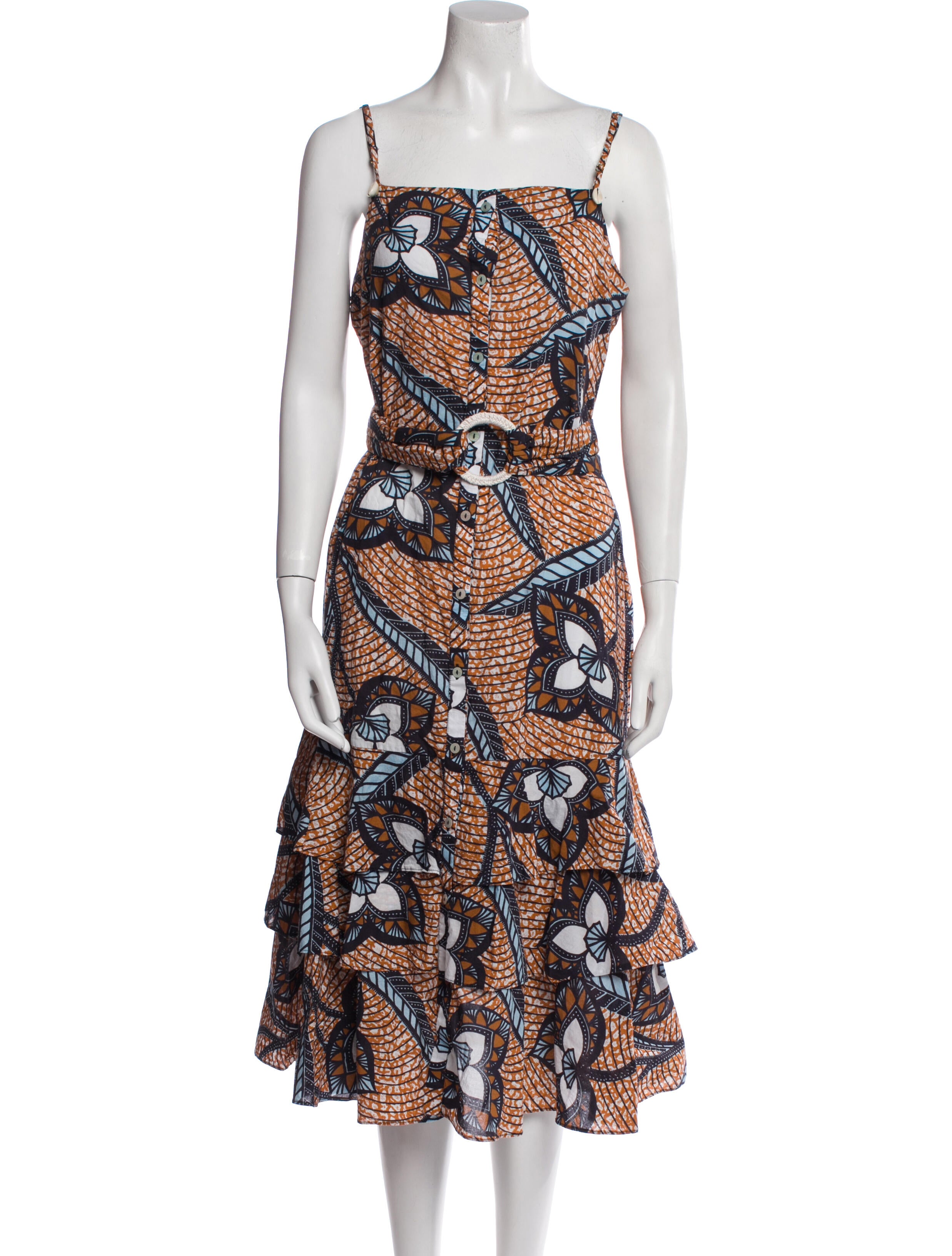 Figue Printed Long Dress