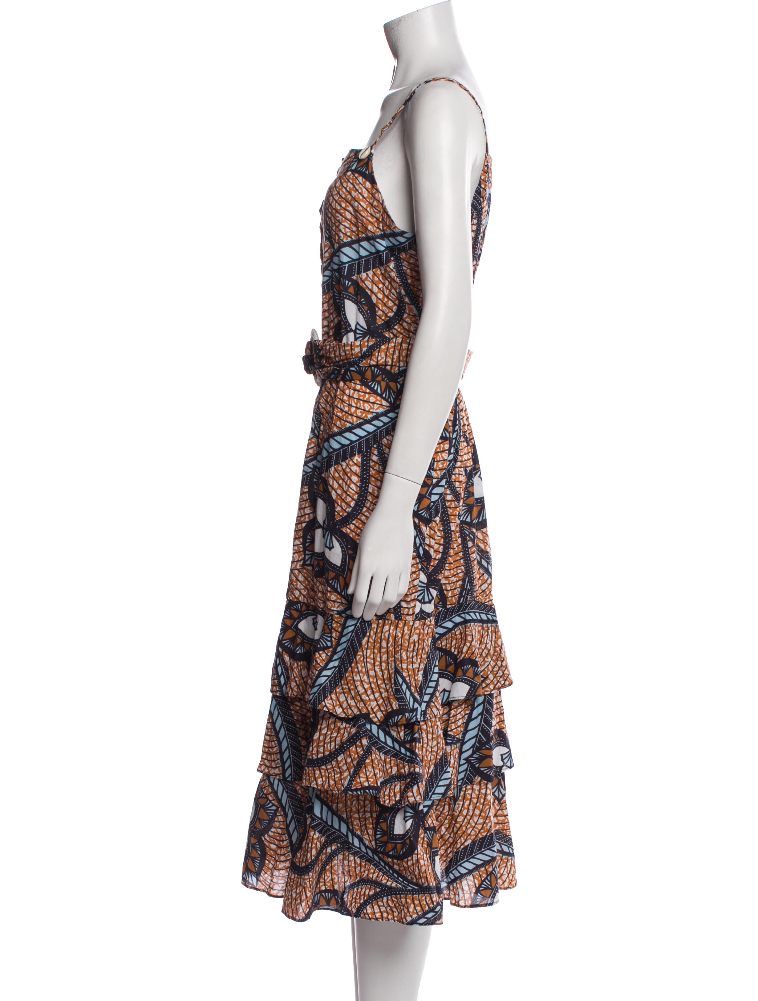 Figue Printed Long Dress