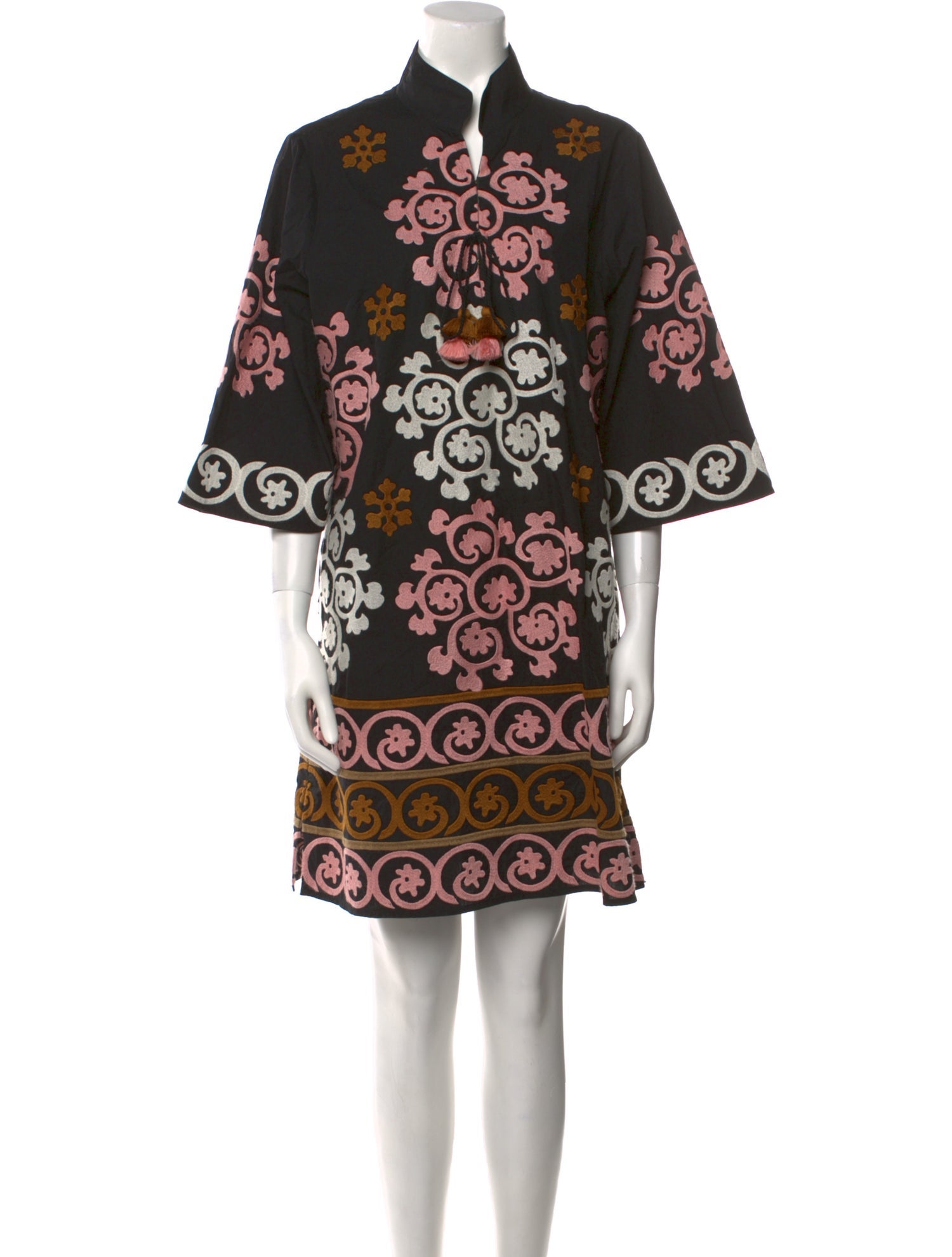 Figue Printed Knee-Length Dress