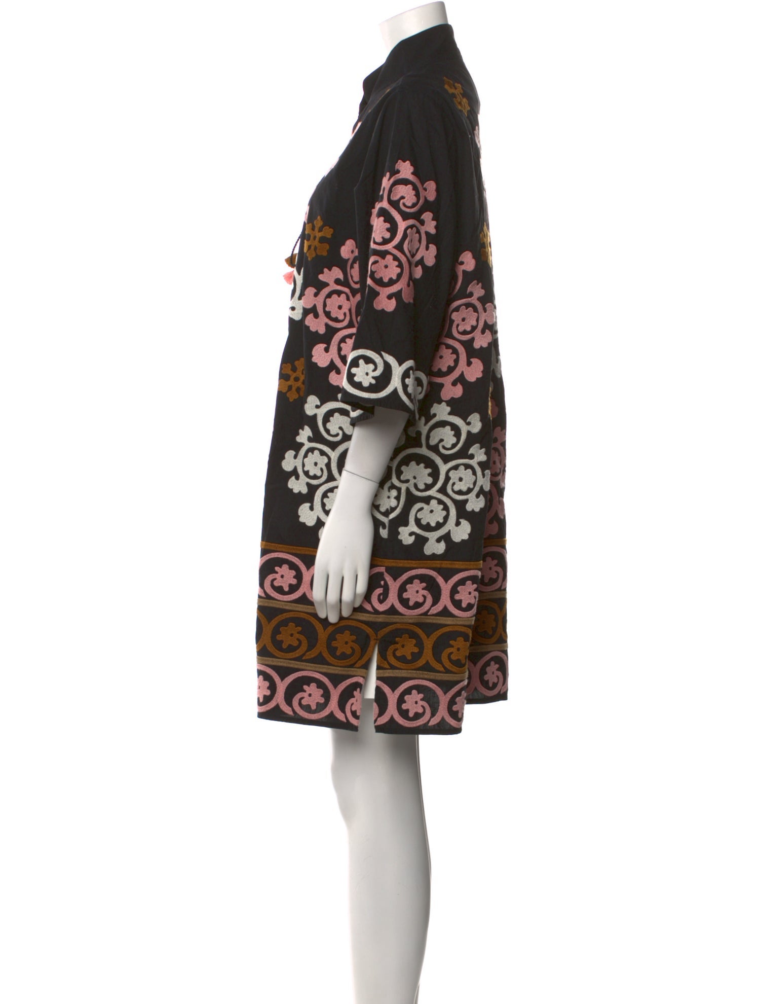 Figue Printed Knee-Length Dress