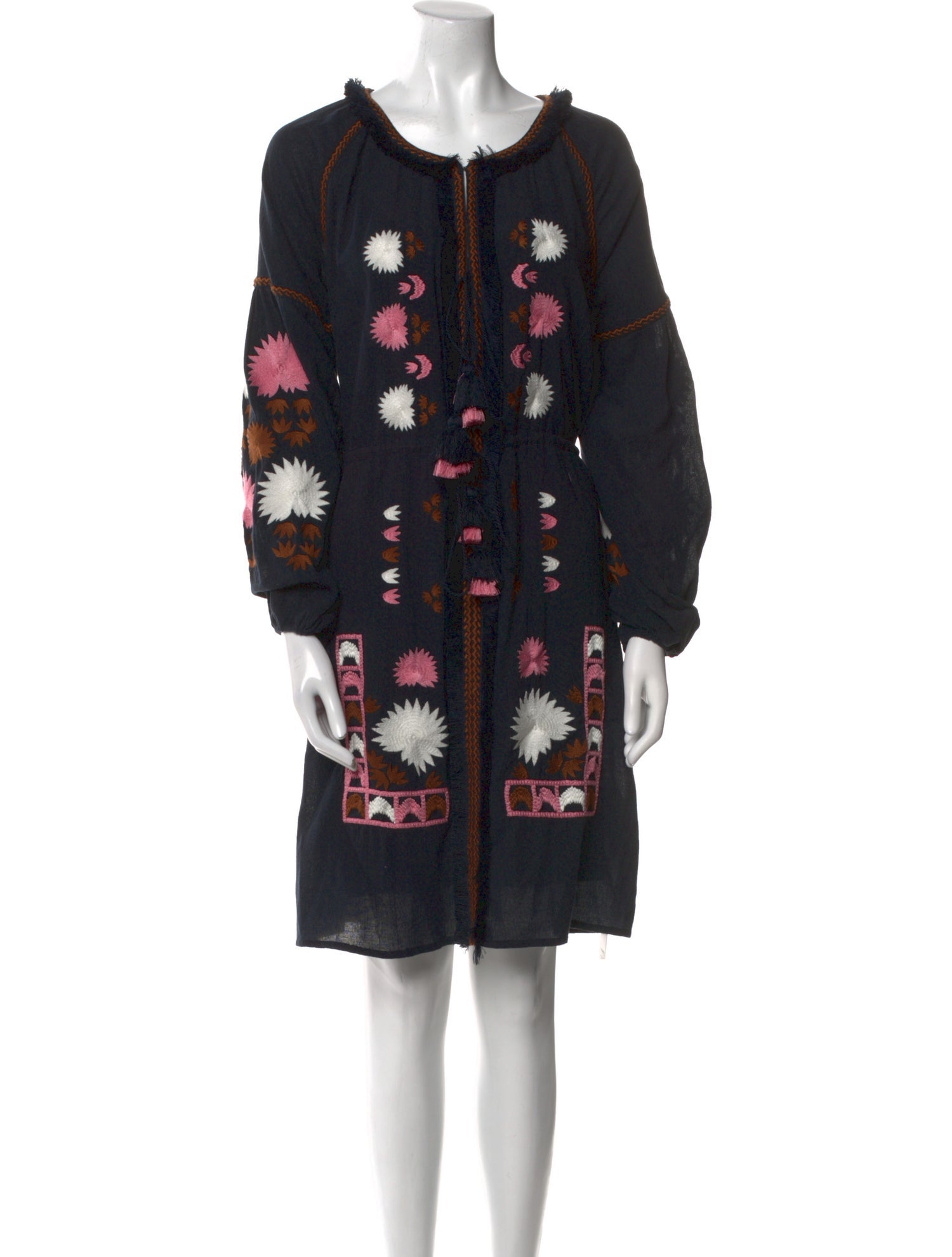 Figue Printed Knee-Length Dress