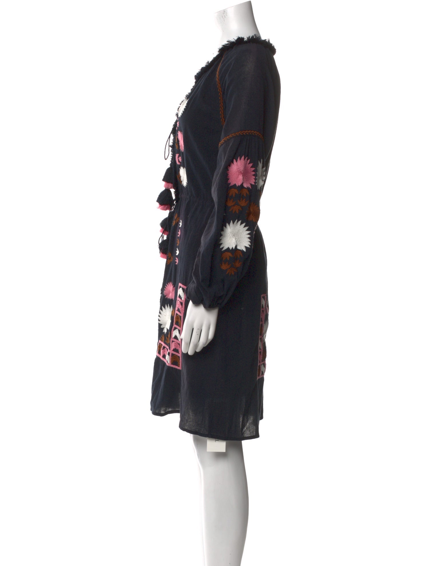 Figue Printed Knee-Length Dress