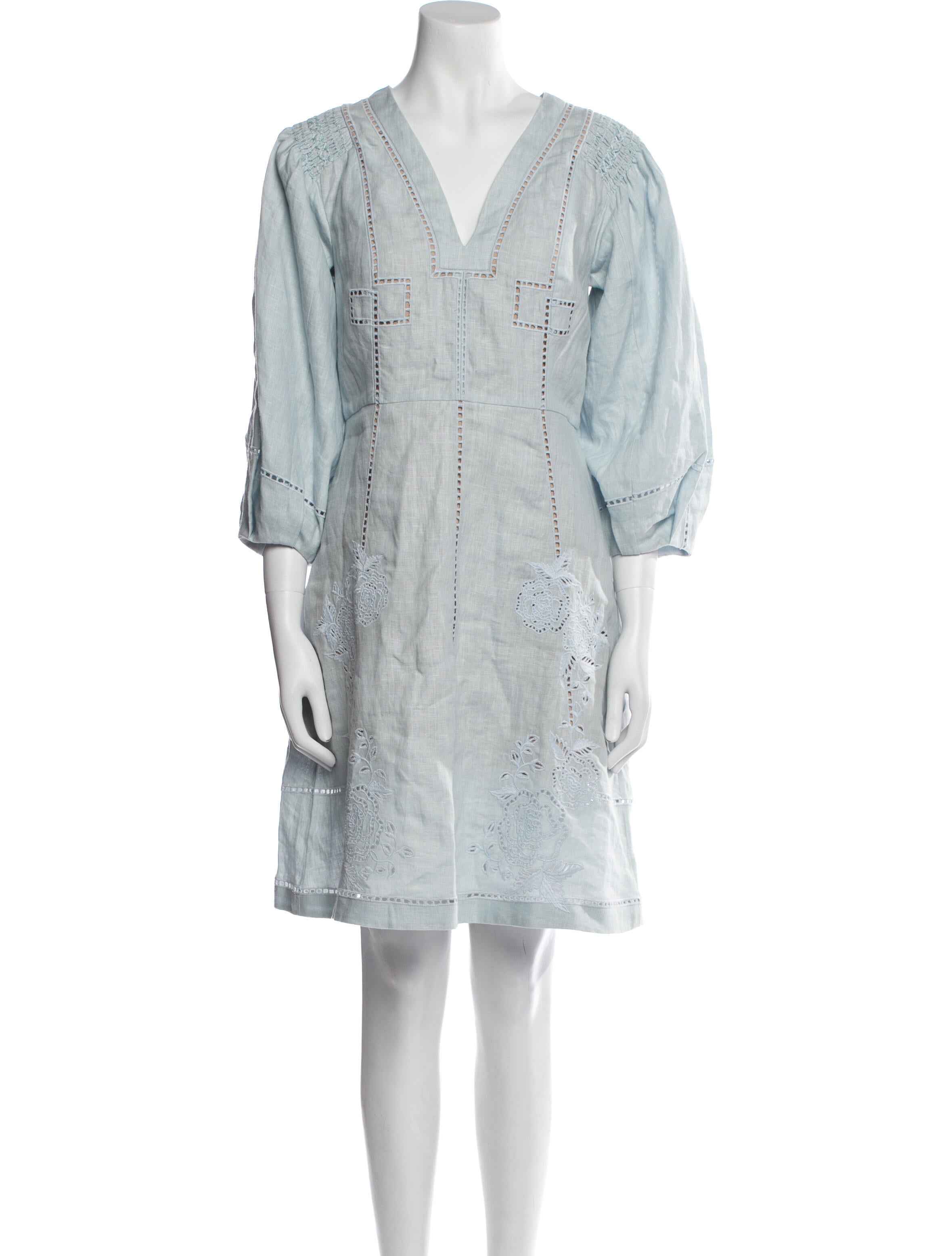 Figue Linen Mini Dress