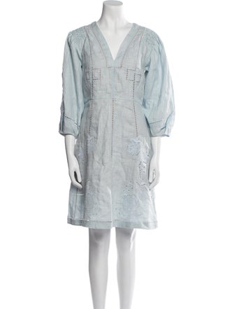 Figue Linen Mini Dress