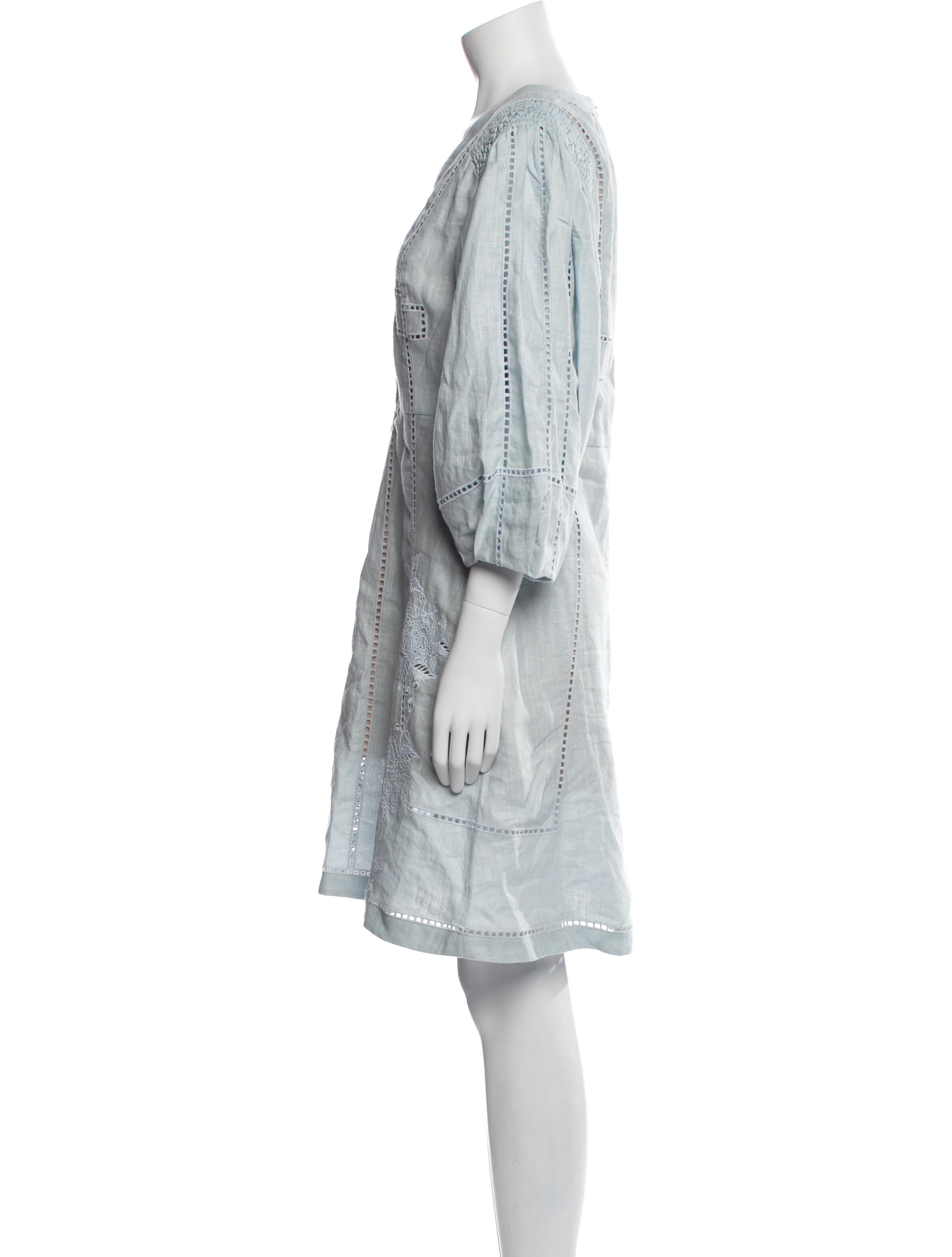 Figue Linen Mini Dress