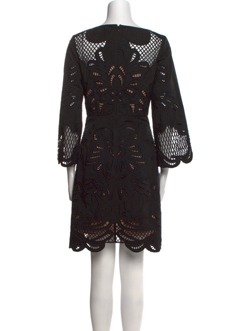 Figue Scoop Neck Mini Dress