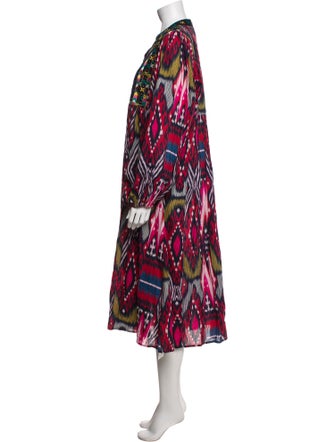 Figue Printed Midi Length Dress