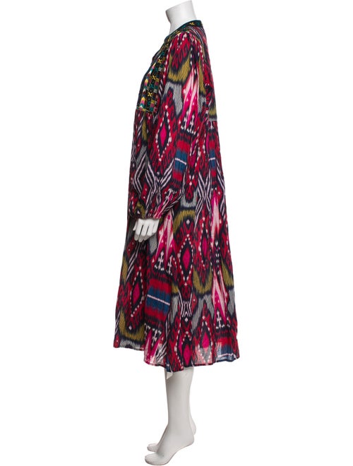 Figue Printed Midi Length Dress