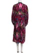 Figue Printed Midi Length Dress