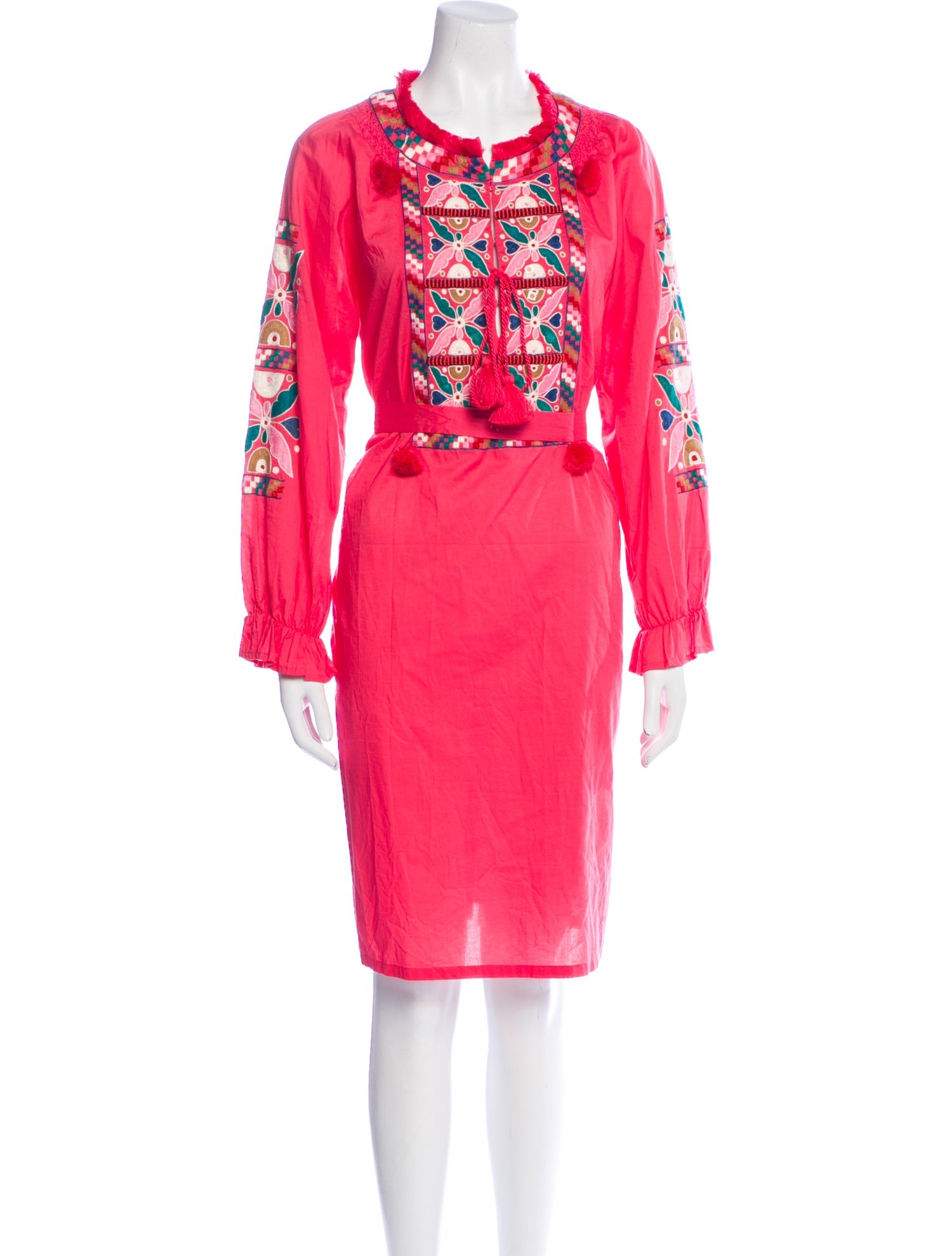 Figue Graphic Print Knee-Length Dress