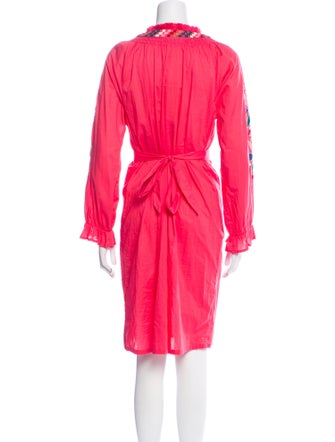 Figue Graphic Print Knee-Length Dress