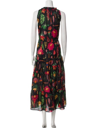 Figue Silk Long Dress