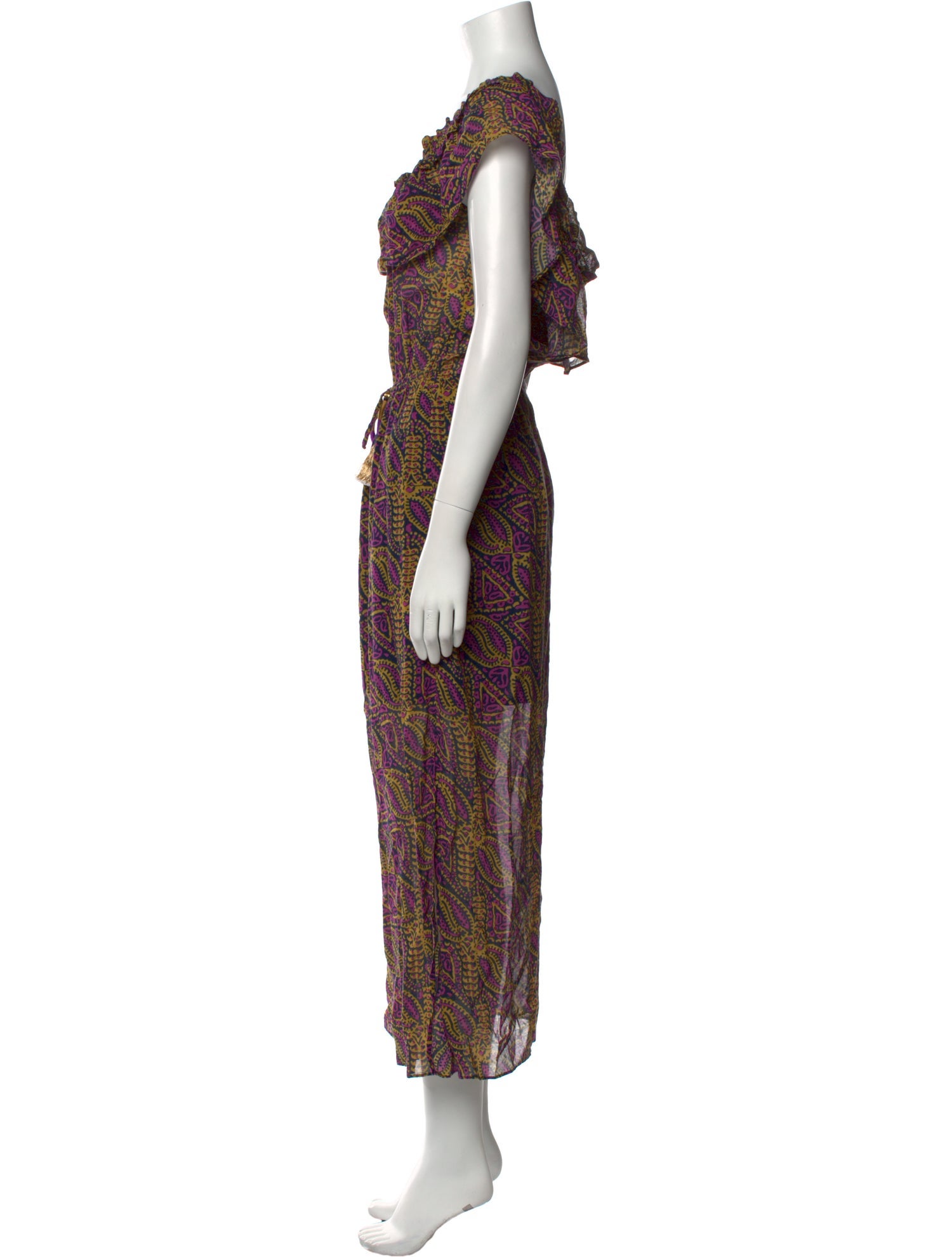 Figue Printed Long Dress