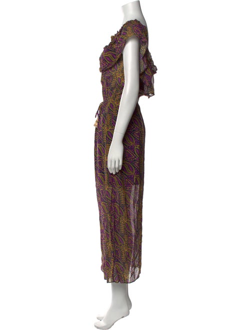 Figue Printed Long Dress