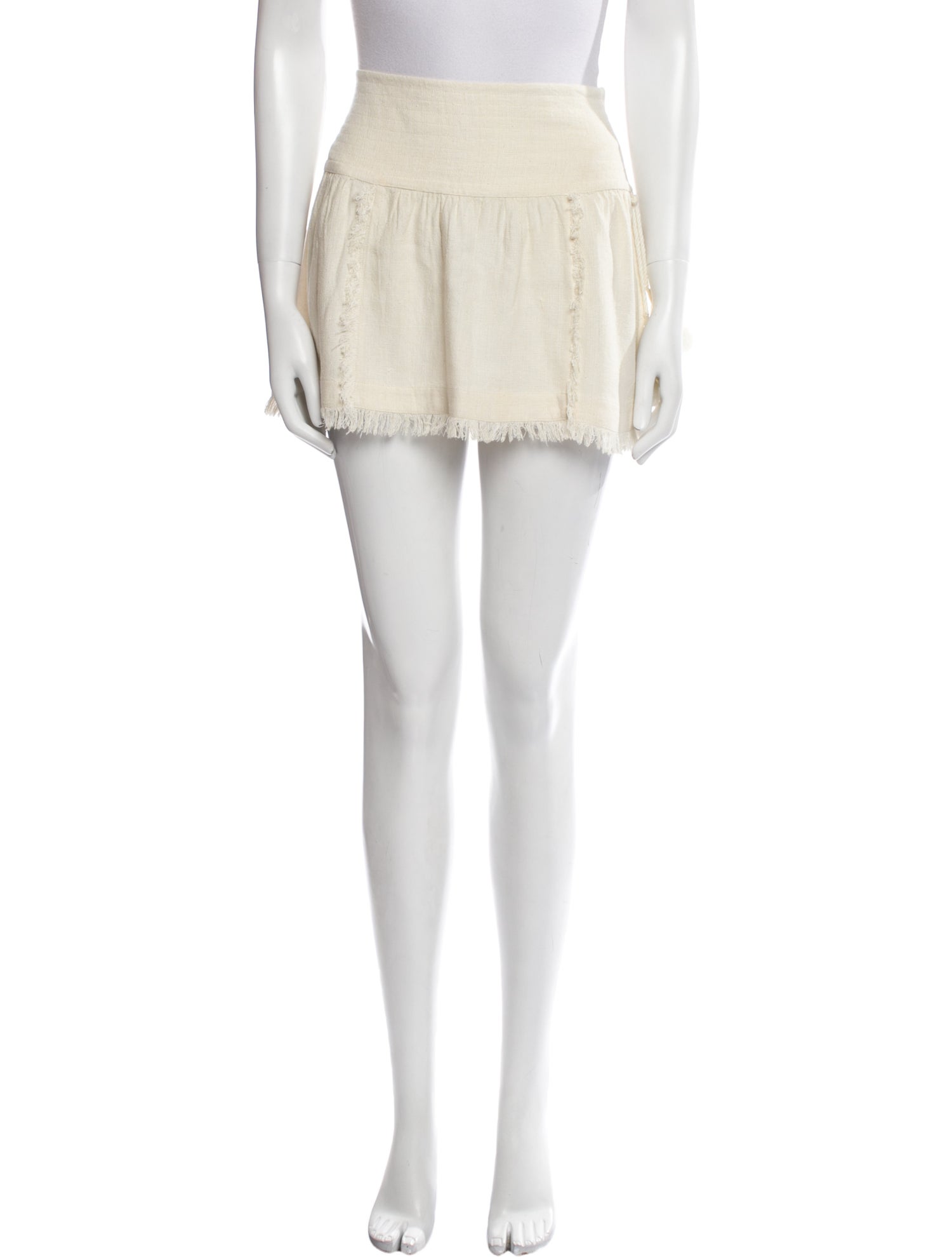 Figue Silk Mini Skirt
