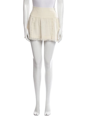 Figue Silk Mini Skirt