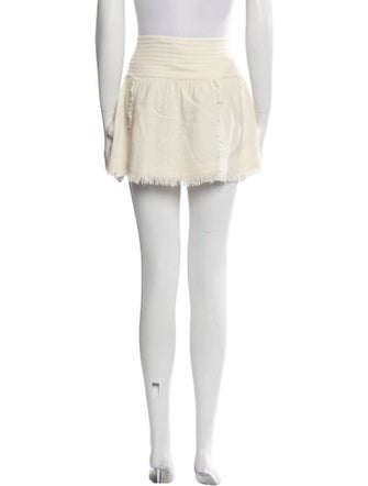 Figue Silk Mini Skirt