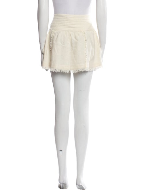 Figue Silk Mini Skirt