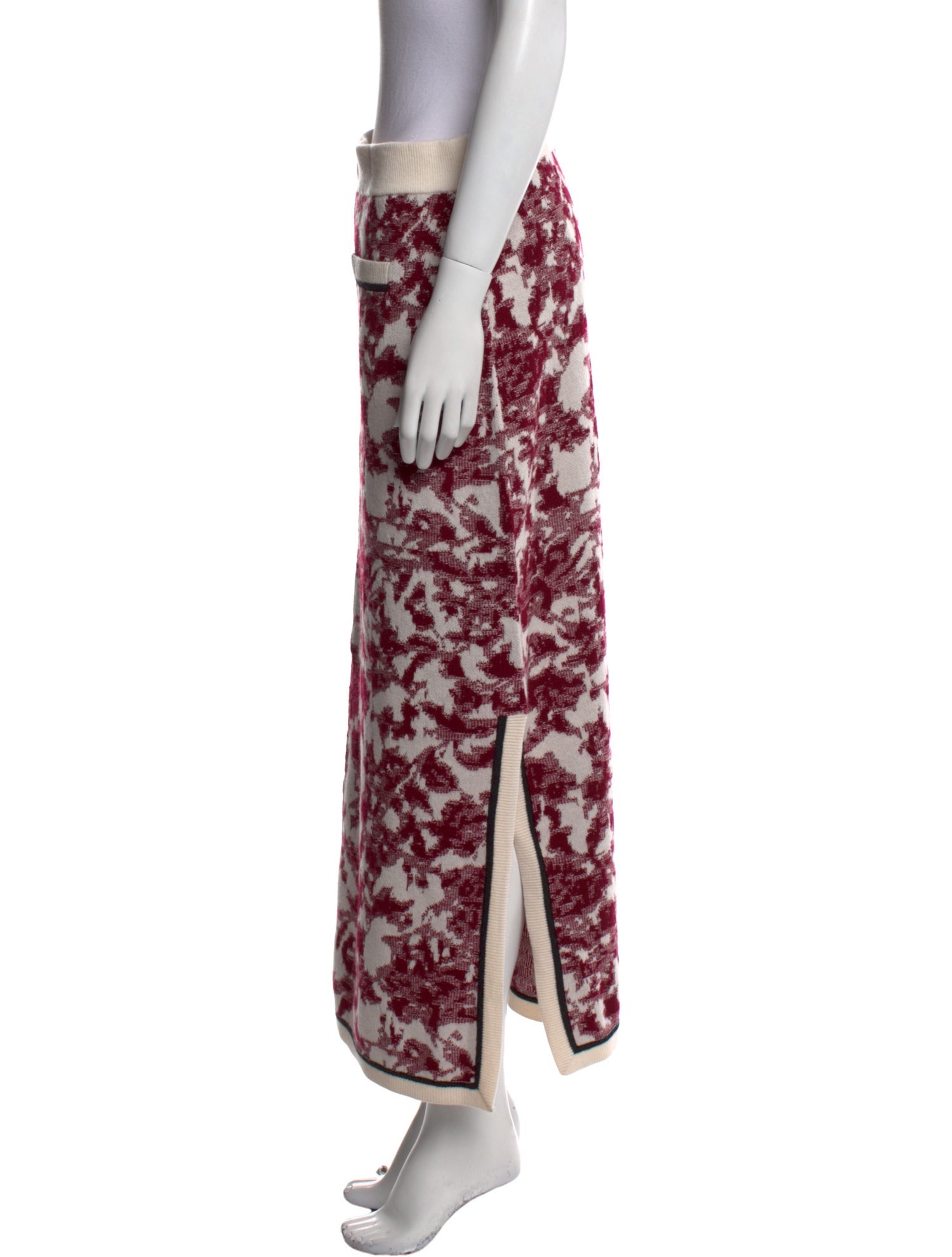 Figue Wool Midi Length Skirt