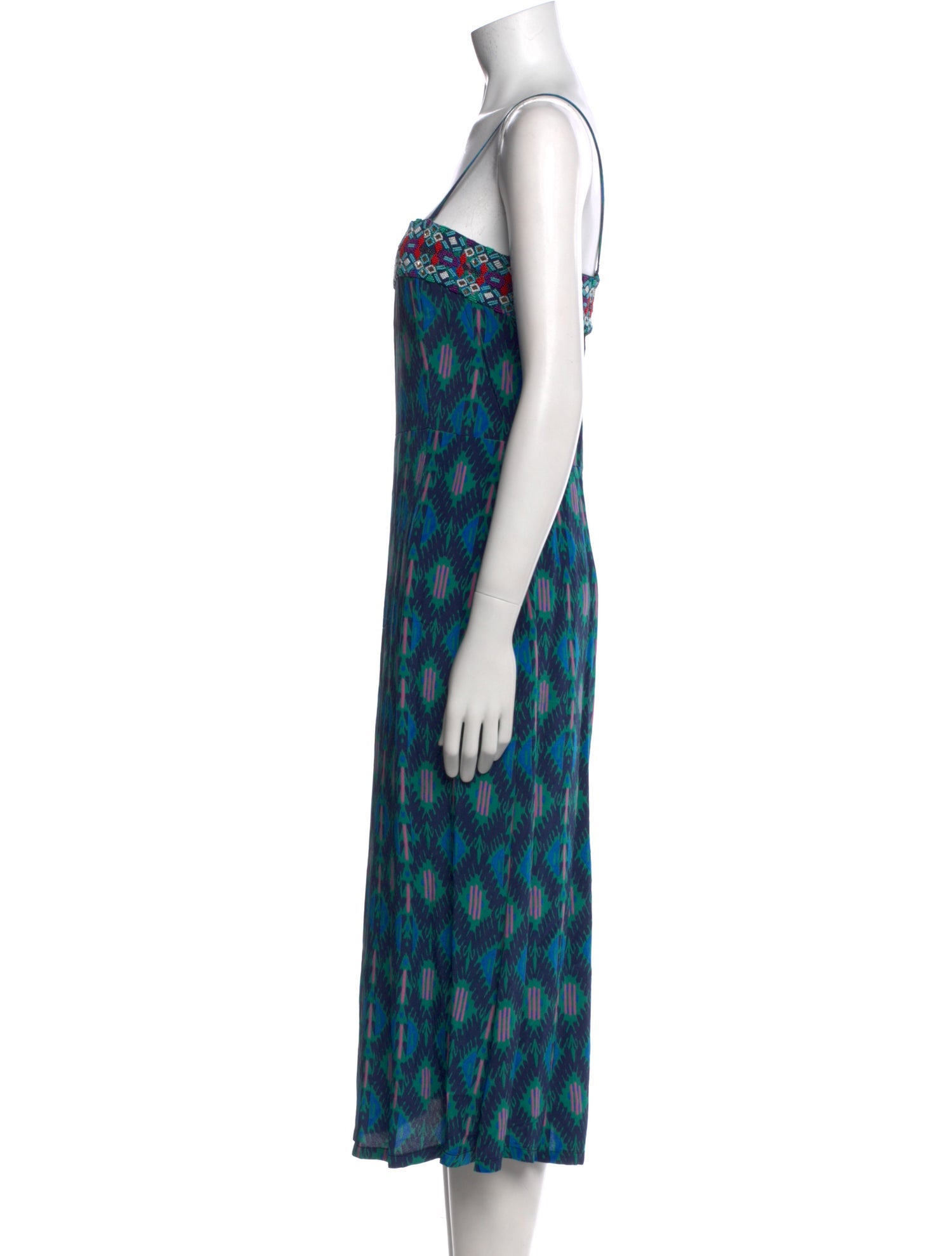 Figue Printed Midi Length Dress