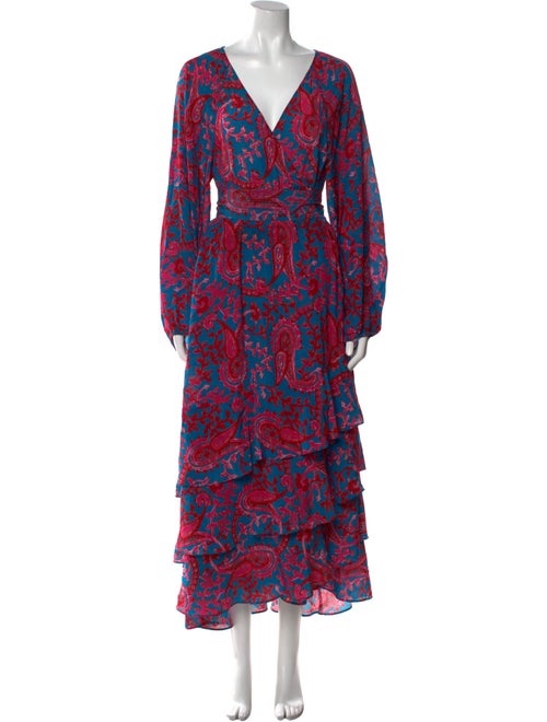 Figue Silk Long Dress