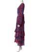 Figue Silk Long Dress