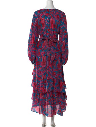 Figue Silk Long Dress