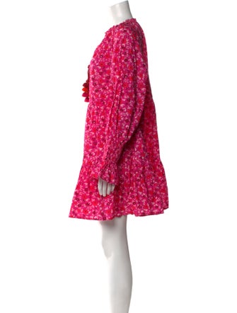 Figue Floral Print Mini Dress