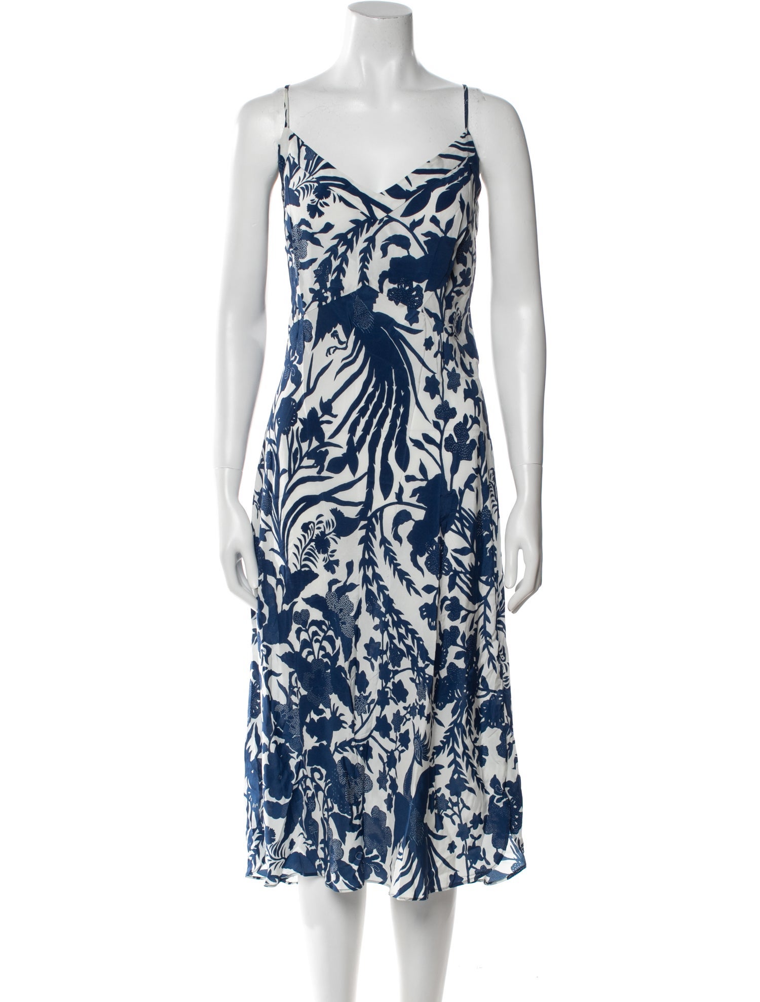 Figue Silk Midi Length Dress