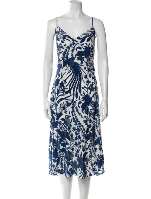 Figue Silk Midi Length Dress