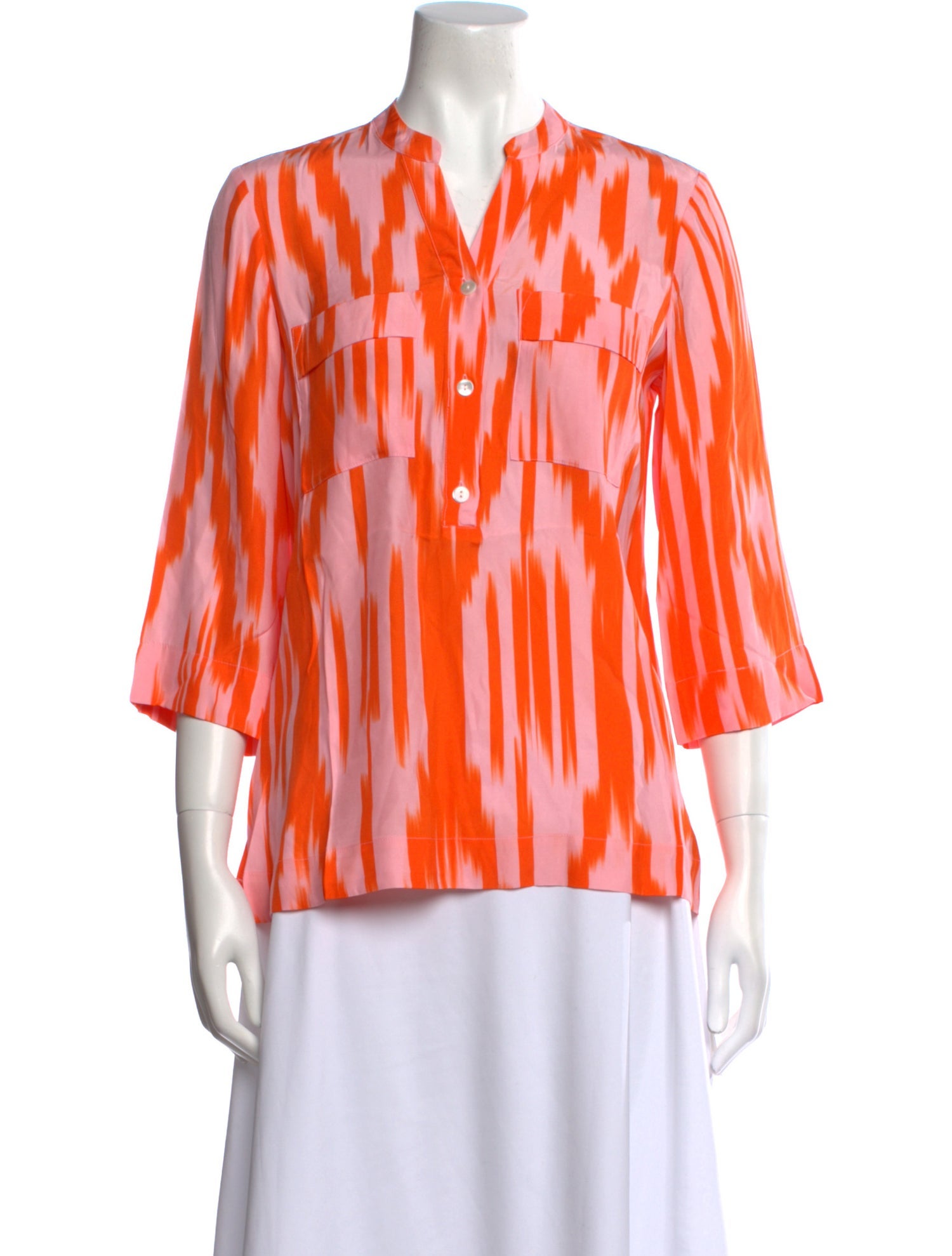 Figue Silk Printed Blouse w/ Tags