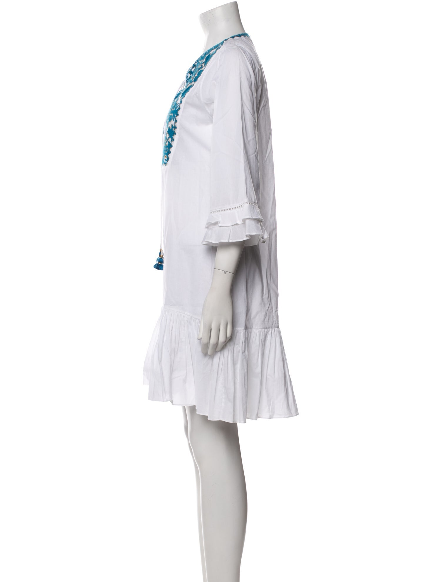 Figue Printed Knee-Length Dress