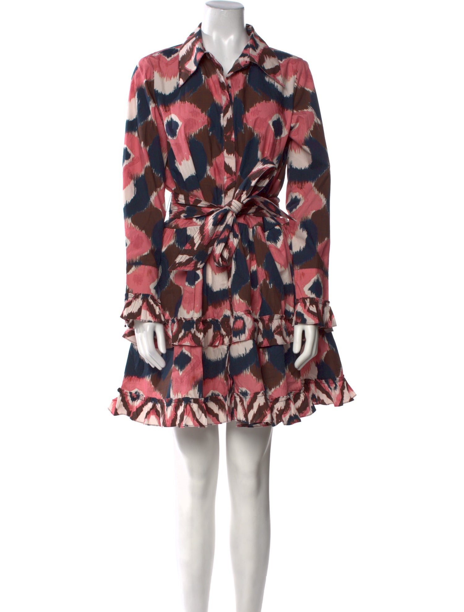 Figue Printed Mini Dress w/ Tags