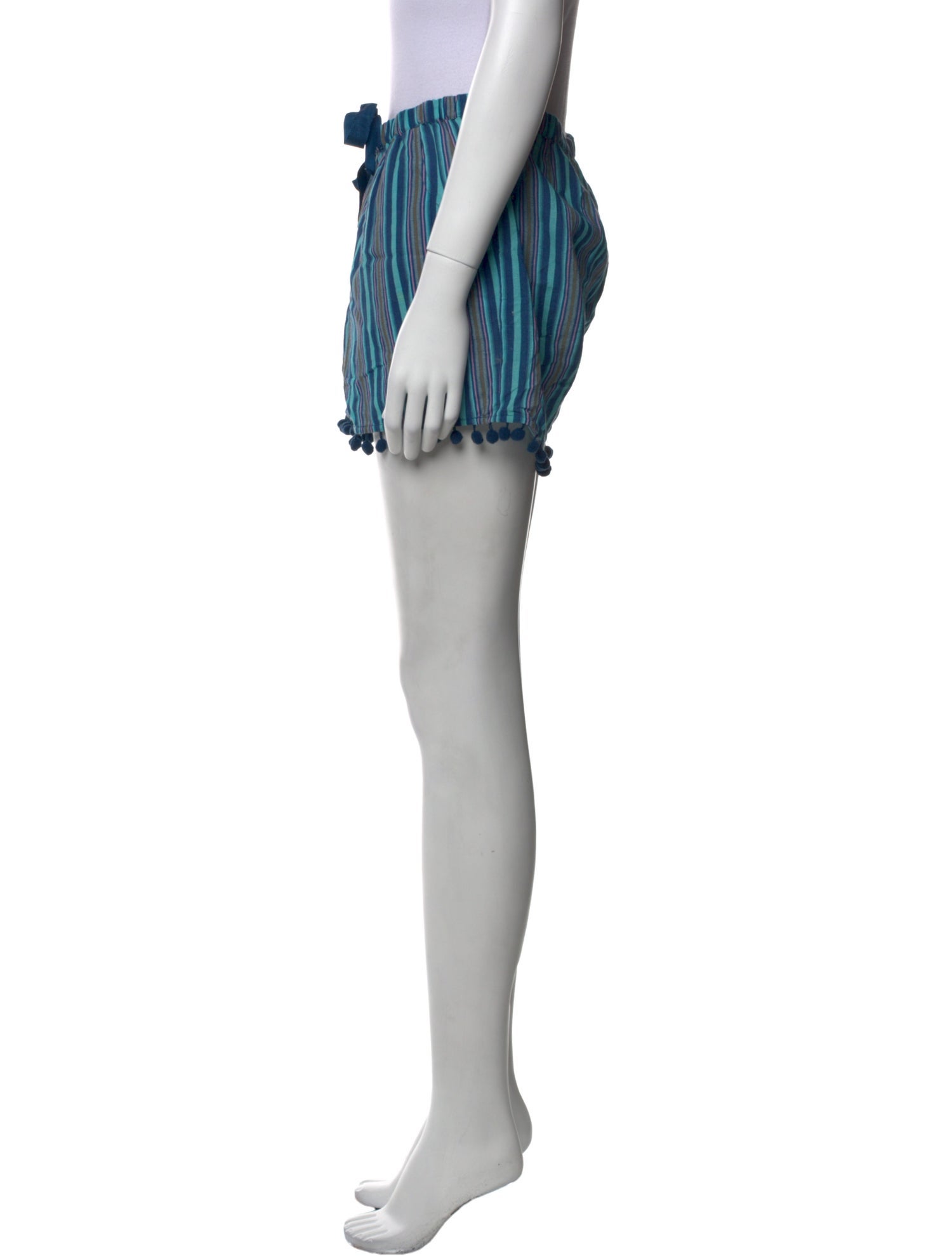 Figue Striped Mini Shorts