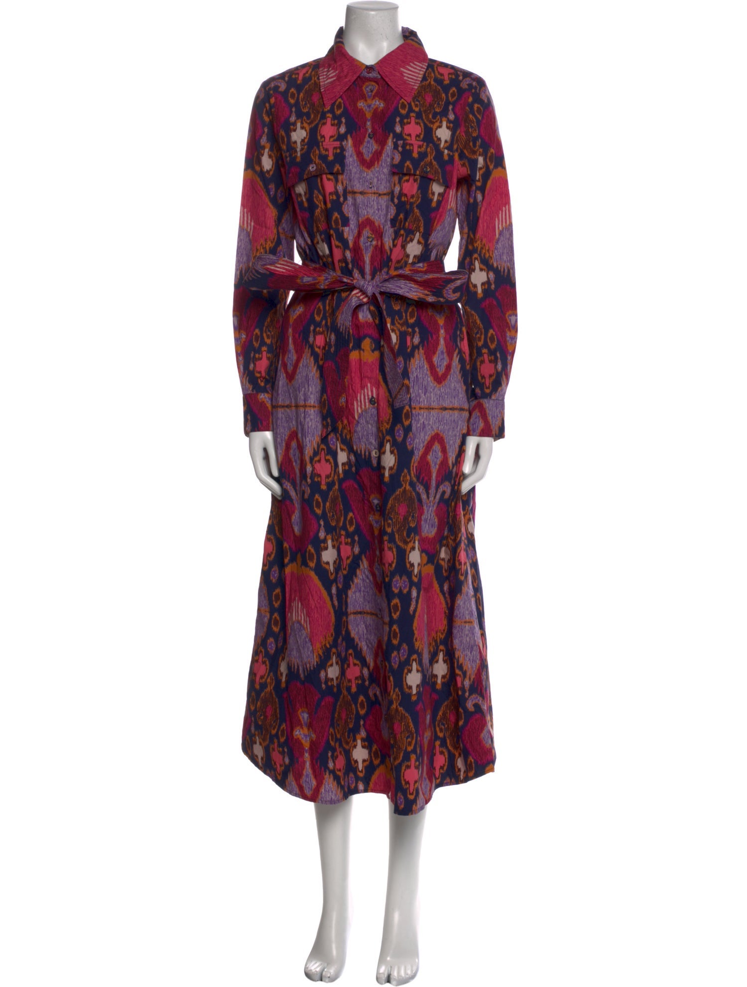 Figue Printed Long Dress w/ Tags