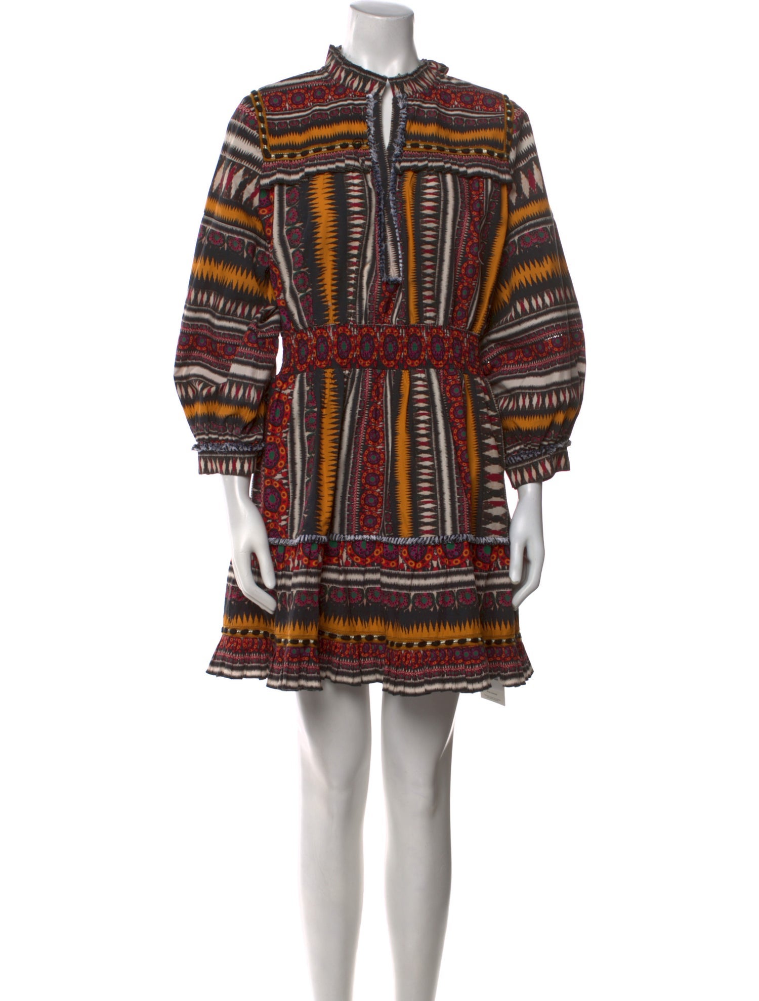 Figue Printed Mini Dress