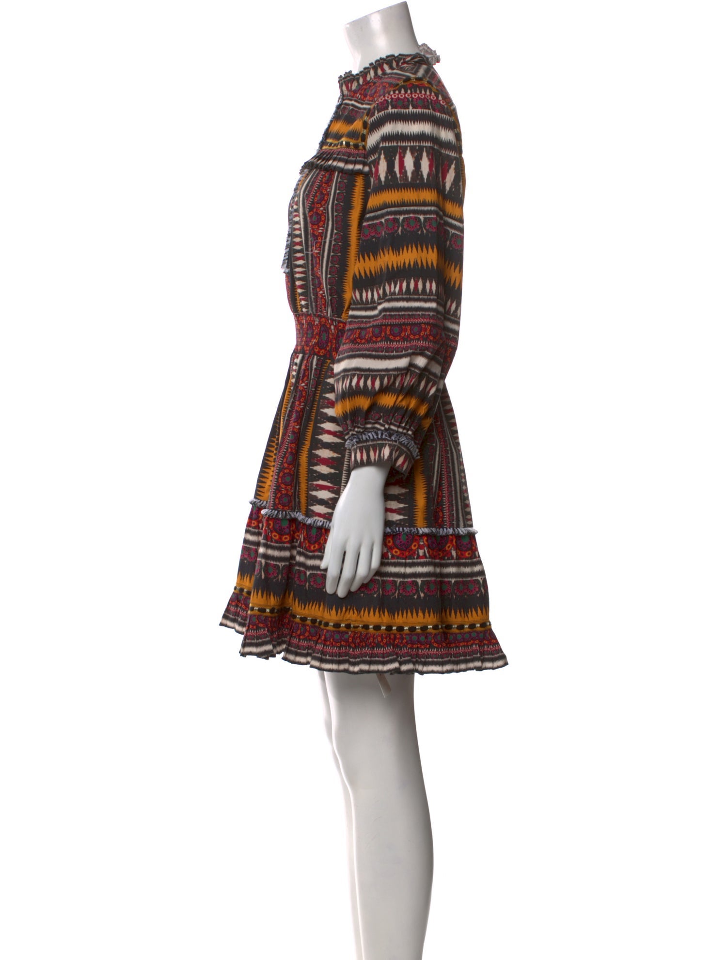 Figue Printed Mini Dress