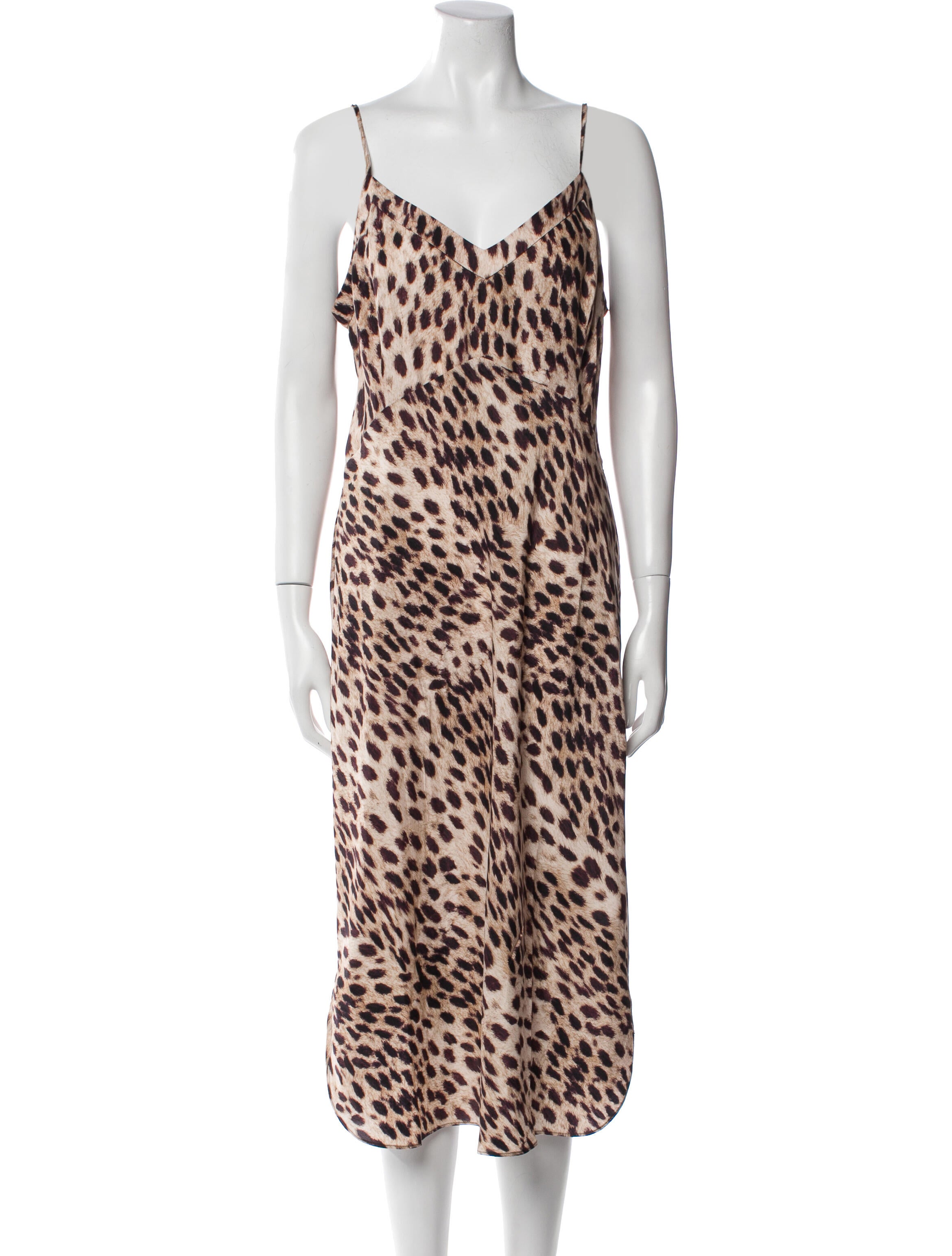 Figue Silk Midi Length Dress w/ Tags