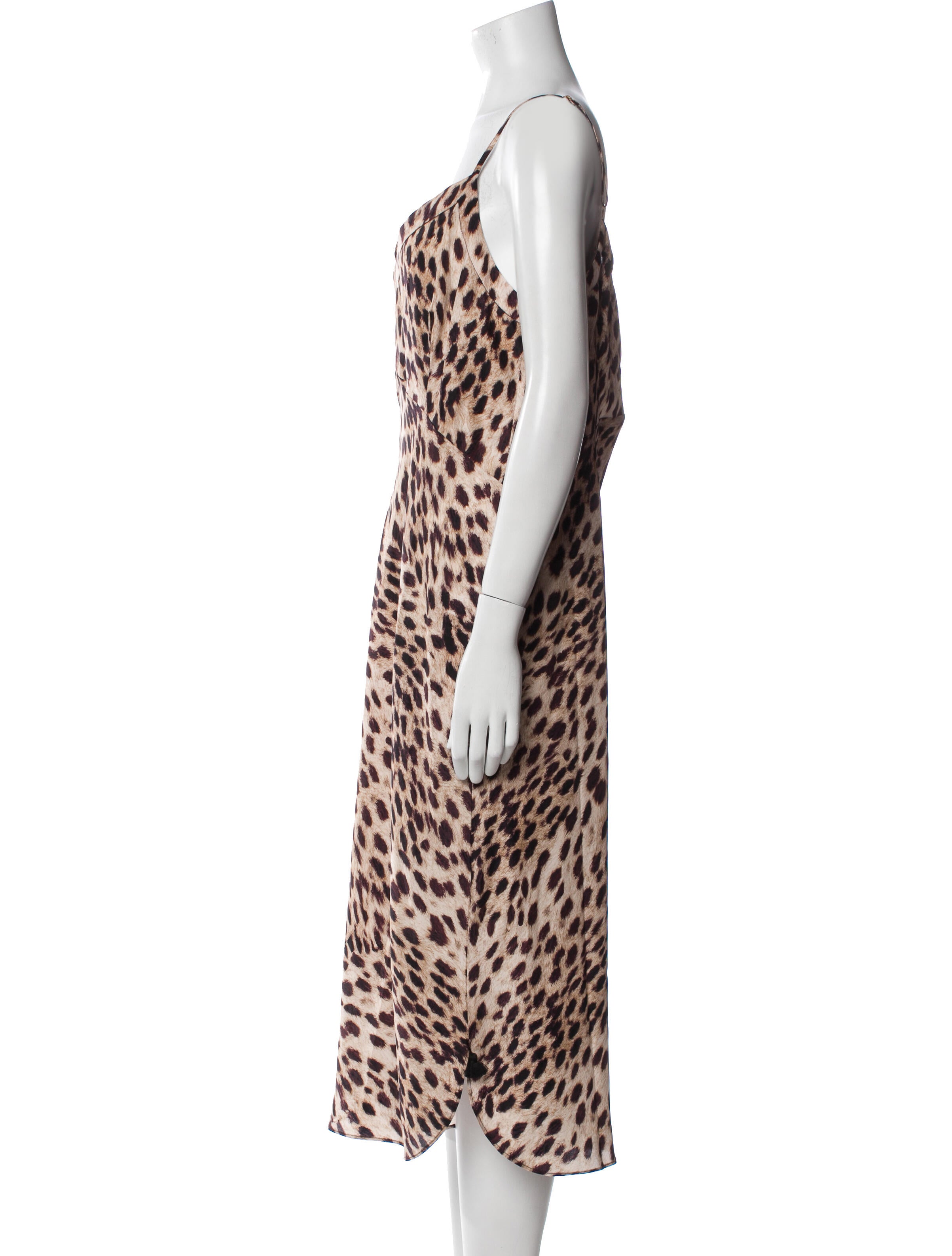 Figue Silk Midi Length Dress w/ Tags