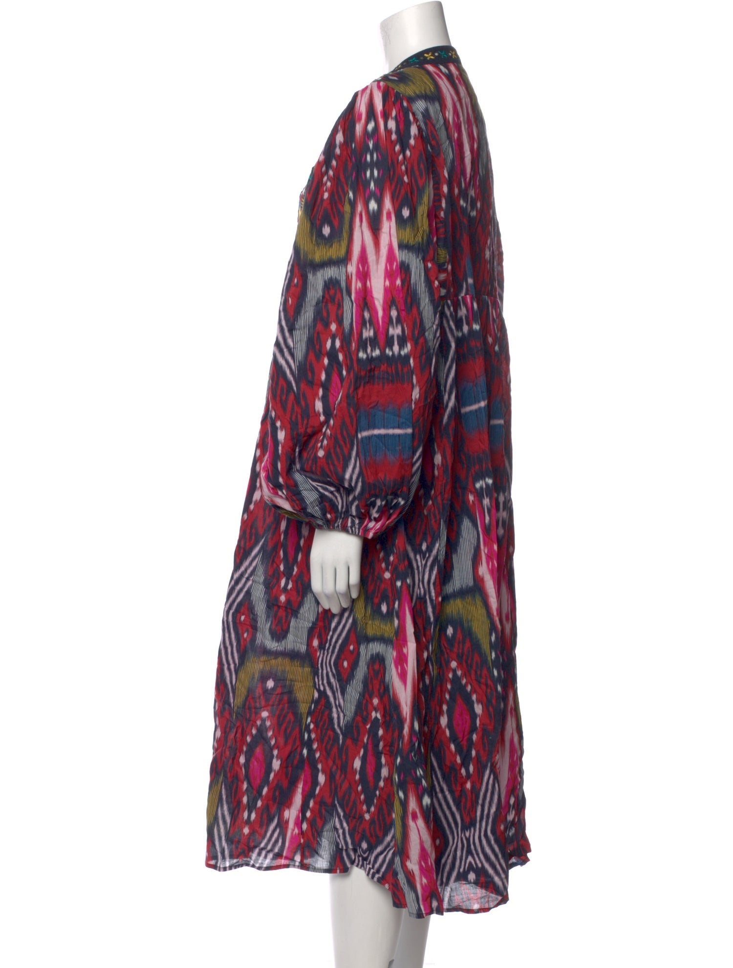 Figue Printed Midi Length Dress