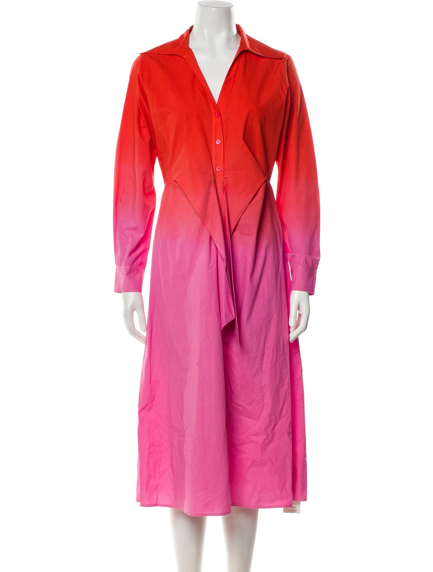 Figue V-Neck Midi Length Dress