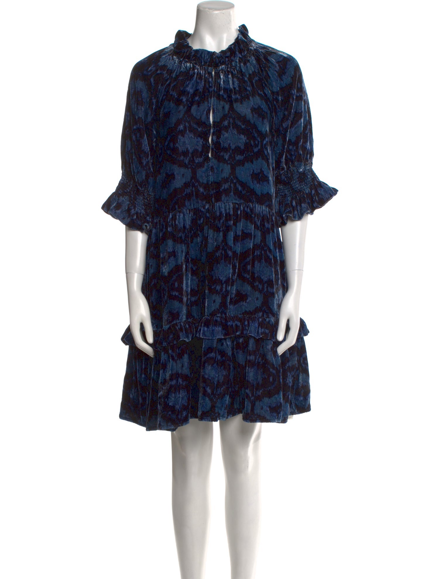 Figue Printed Mini Dress